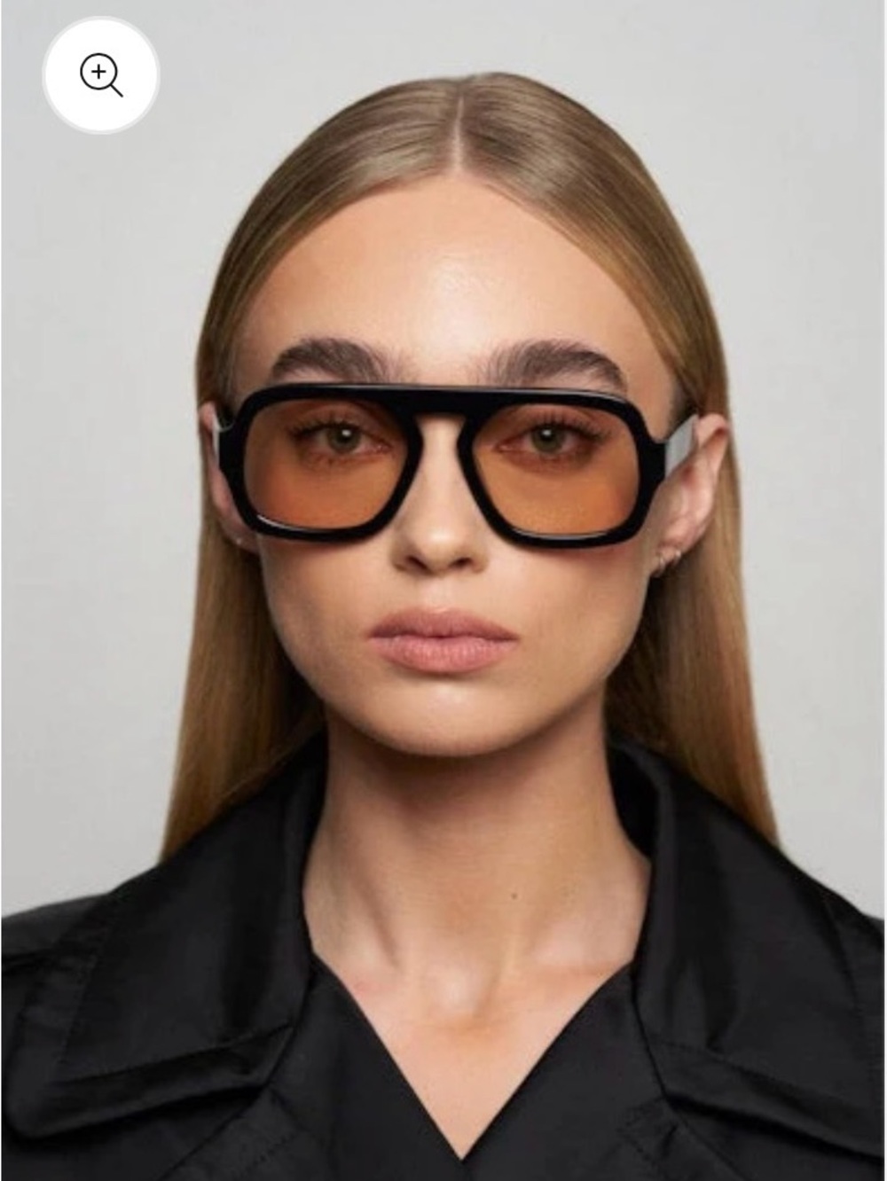 Elisa Johnson Jane Sunglasses (Gloss Black)